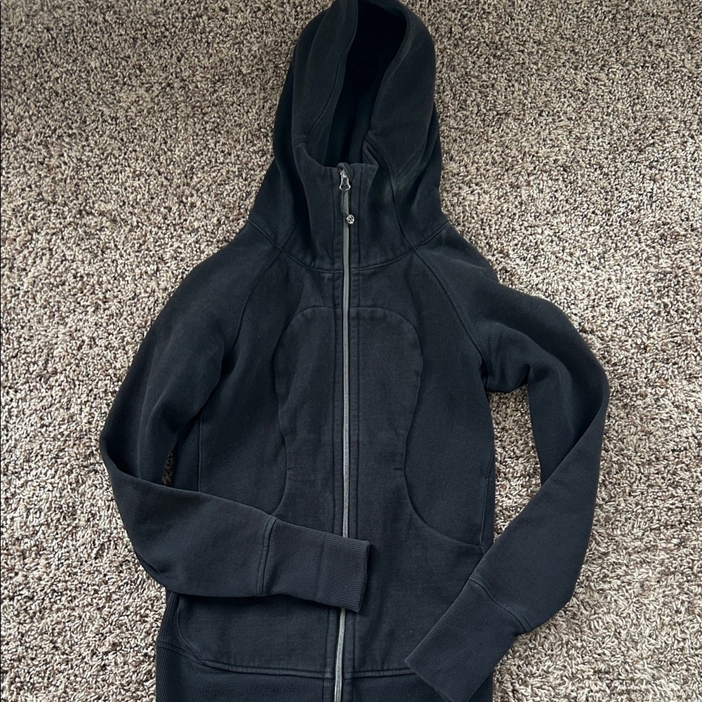 Lululemon Black Zip-Up Hoodie